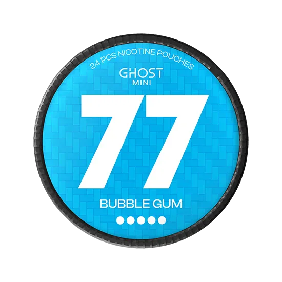 77 GHOST mini Bubble Gum - 20mg