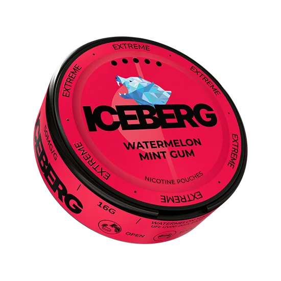ICEBERG Watermelon Mint Gum Extreme - 50mg