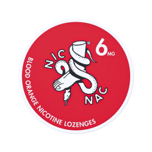 NIC NAC Blood Orange - 6 mg (Nicotine Lozenges)