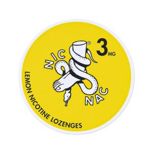 NIC NAC Lemon - 3 mg (Nicotine Lozenges)