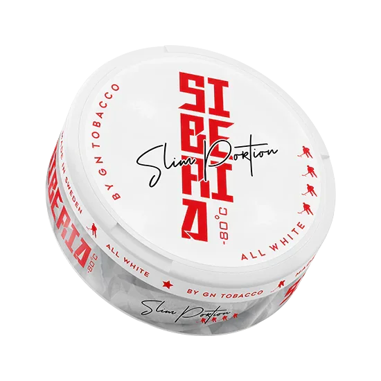 SIBERIA All White Slim - 25mg